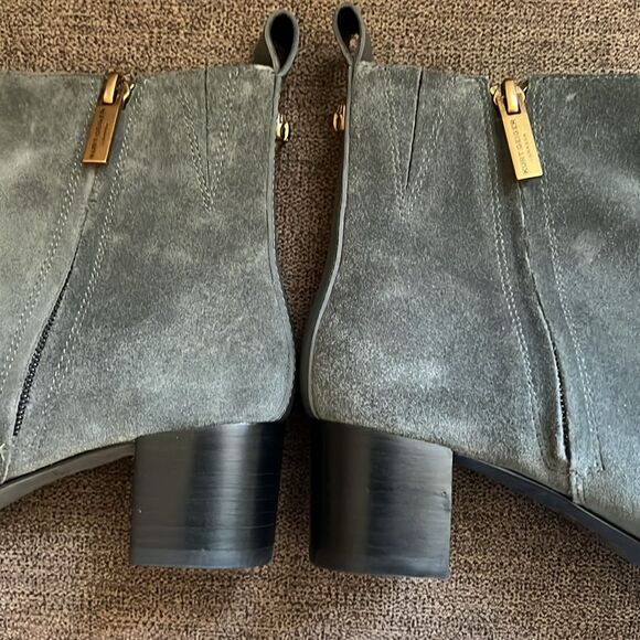 New Kurt Geiger London Elmer Block Heel Bootie Women’s Size 36.5 EU 6.5 US - Picture 12 of 15